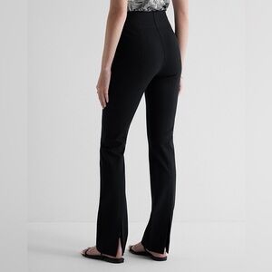 Express Black Columnist Skyscraper High Rise Pant with Back Vent
